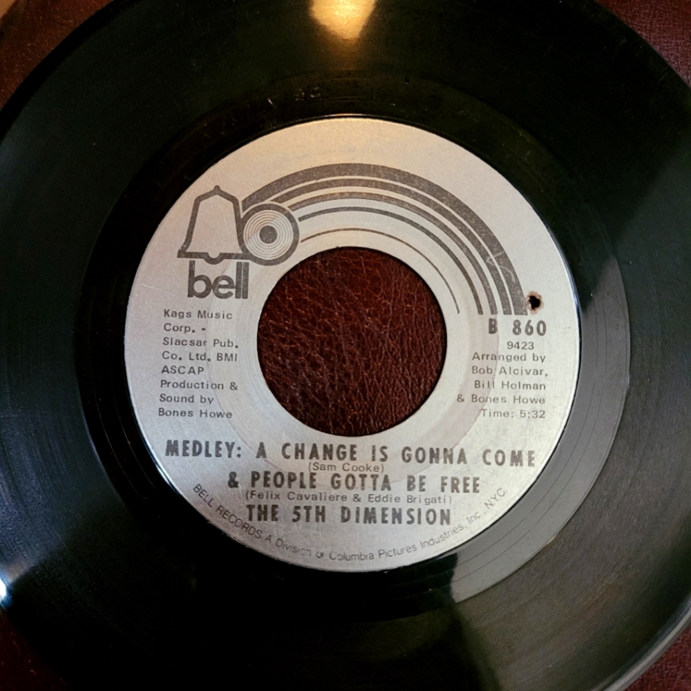 The 5th Dimension , The Declaration, Medley, 45 rpm 🎶 🎵  Excellent condition
